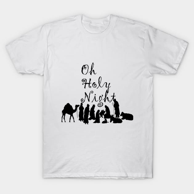 Oh Holy Night T-Shirt by Oopsie Daisy!